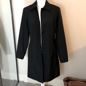 GUESS Button Down Long/ Trench/ Rain Jacket Size L